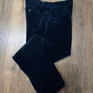 Preppy Polo by Ralph Lauren Navy Corduroy Cotton Trousers 32 x 30